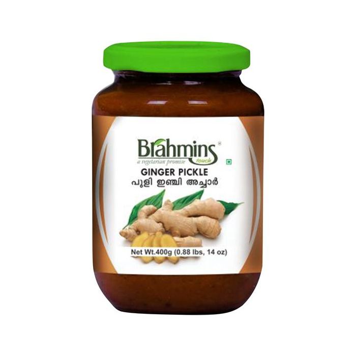 Ginger Pickle (Puliyinchi) Brahmins 400g