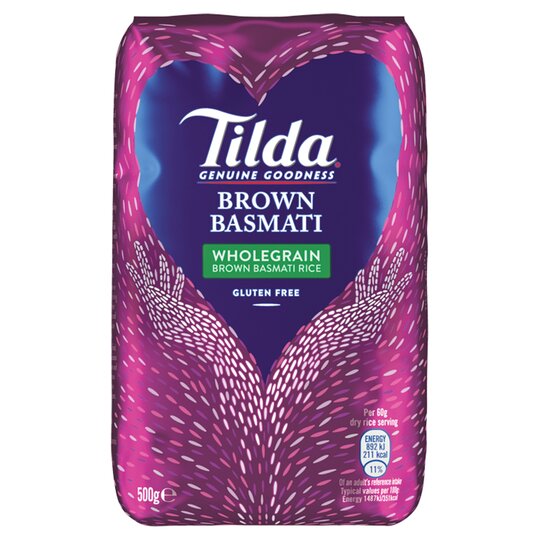Basmati Rice Brown Tilda 1kg