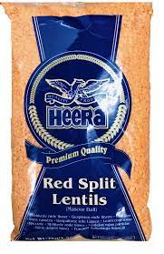 Red Split Lentils Heera 2kg