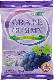 Gummy Jelly Sweets Grape Cocon