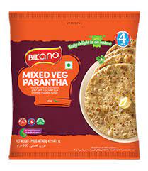Frozen Paratha MixVeg Bikano 1.6kg  ( Only for Blanch, Lucan, Maynooth, Meath & Kilcock)