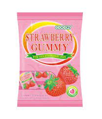Gummy Jelly Strawberry Cocon 100g