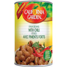 Fava Beans With Chilli California Gardens 380gm