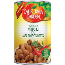 Fava Beans With Chilli California Gardens 400g