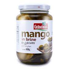 Mango in Brine(Uppu Manga) Grandmas 400g