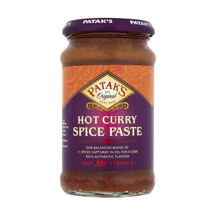 Curry Paste Hot Patak's 283g