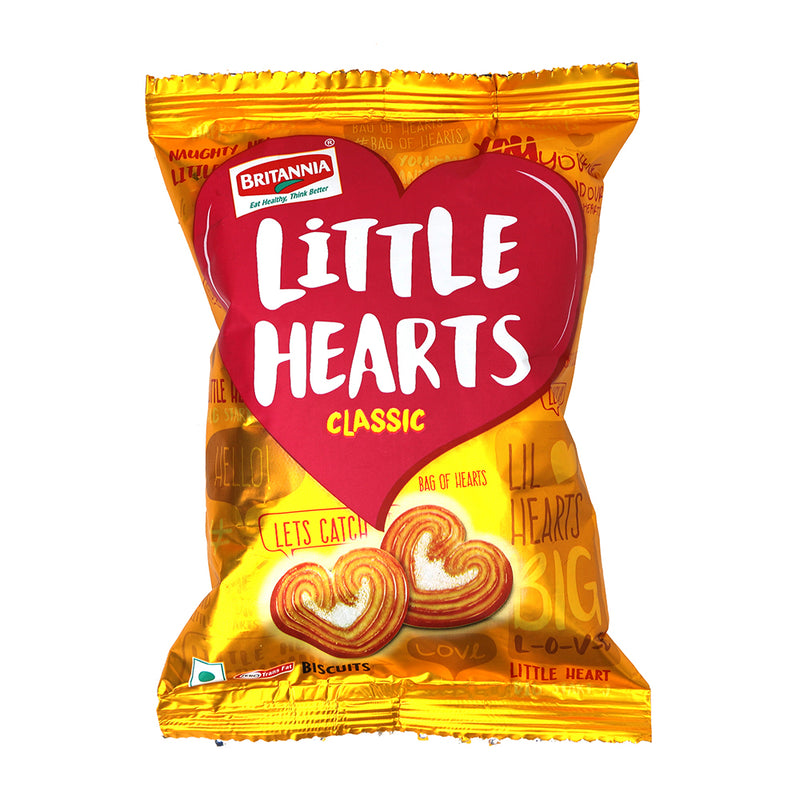 Little Hearts Biscuits Britannia 75g