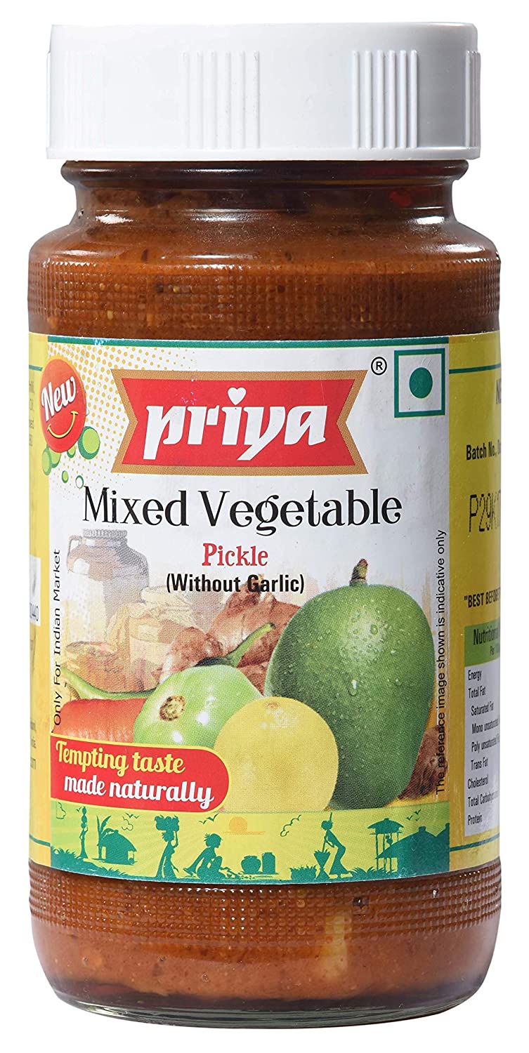 Mixed Veg Pickle Priya 300g