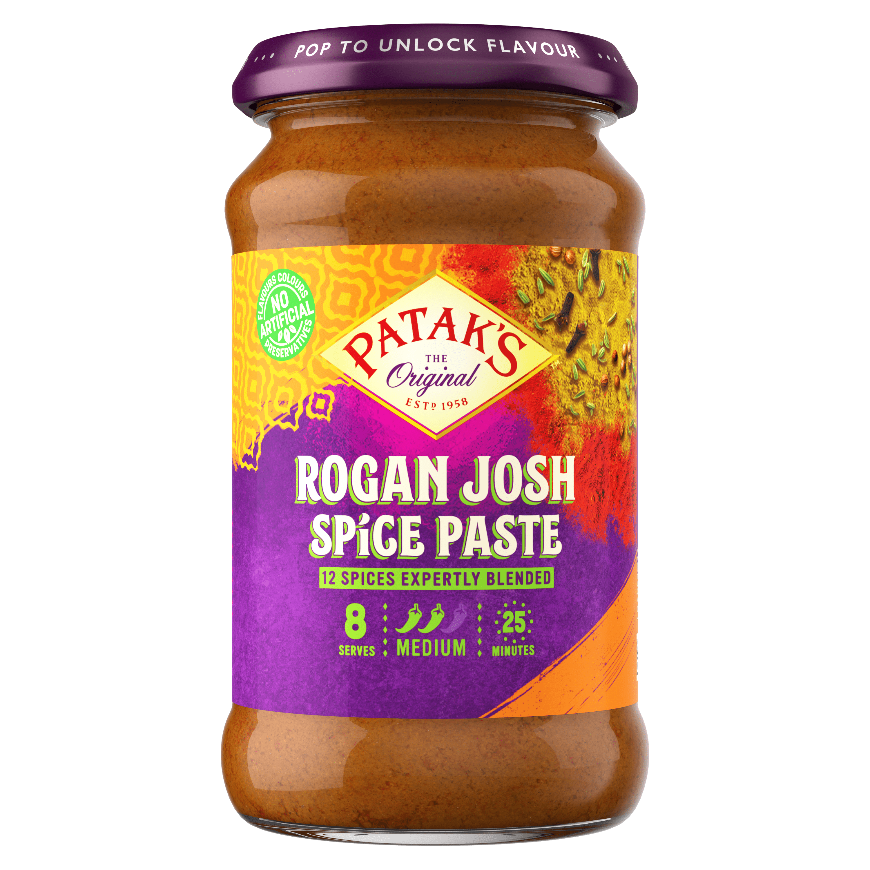 Rogan Josh Paste Patak 283g